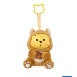 MINISO Winnie The Pooh Naughty Party Plush Vinyl Art Toy Figure Gift Squirrel